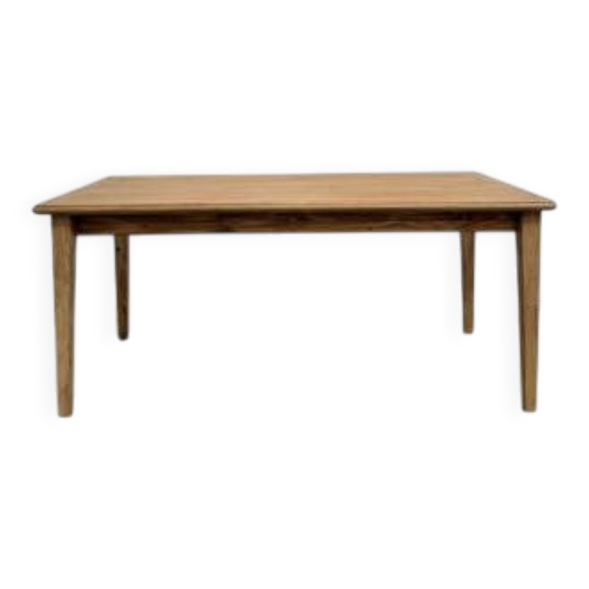 Campaign table in oak and pine, 1970s