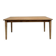 Campaign table in oak and pine, 1970s