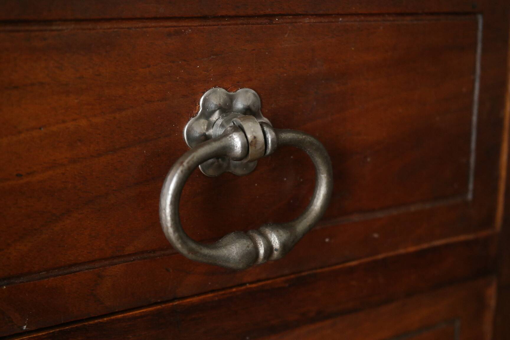 Solid walnut chest of drawers from the early 20th century.