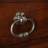 Solid walnut chest of drawers, early 20th century