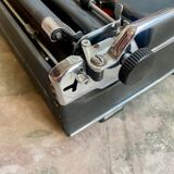 Olympia typewriter in black metal