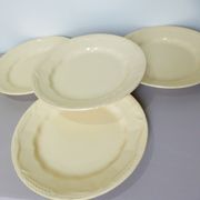 Set of 4 vintage flat plates from Moulin des Loups and St Amand 210369