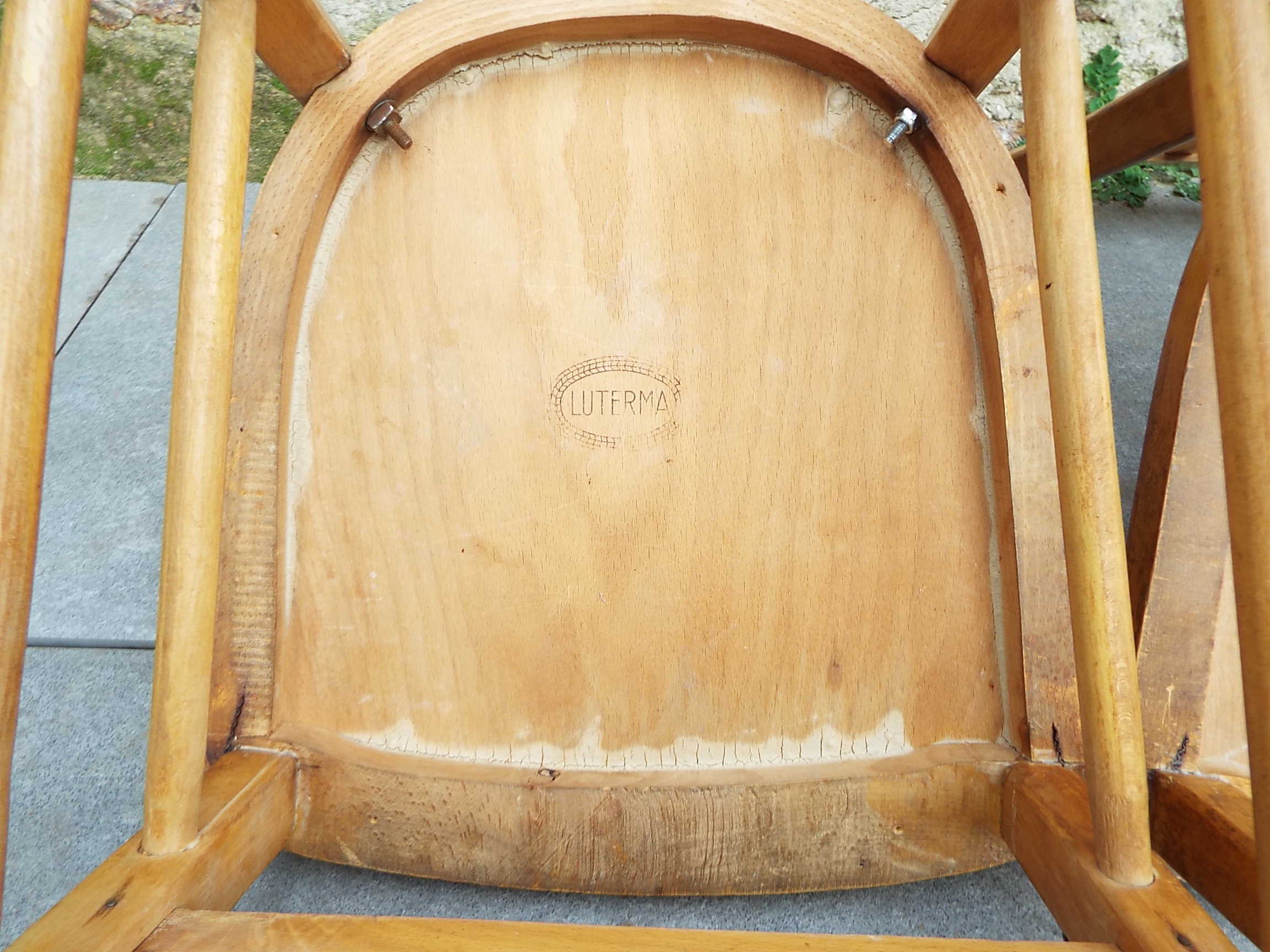 2 Luterma bistro chairs