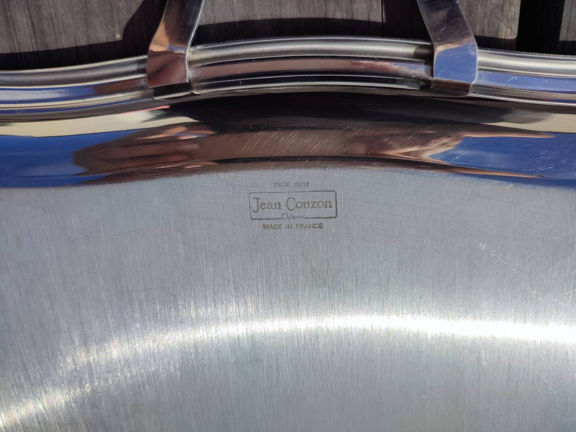 Large platter Jean Couzon - Stainless steel 18/10