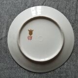 Two plates with coats of arms