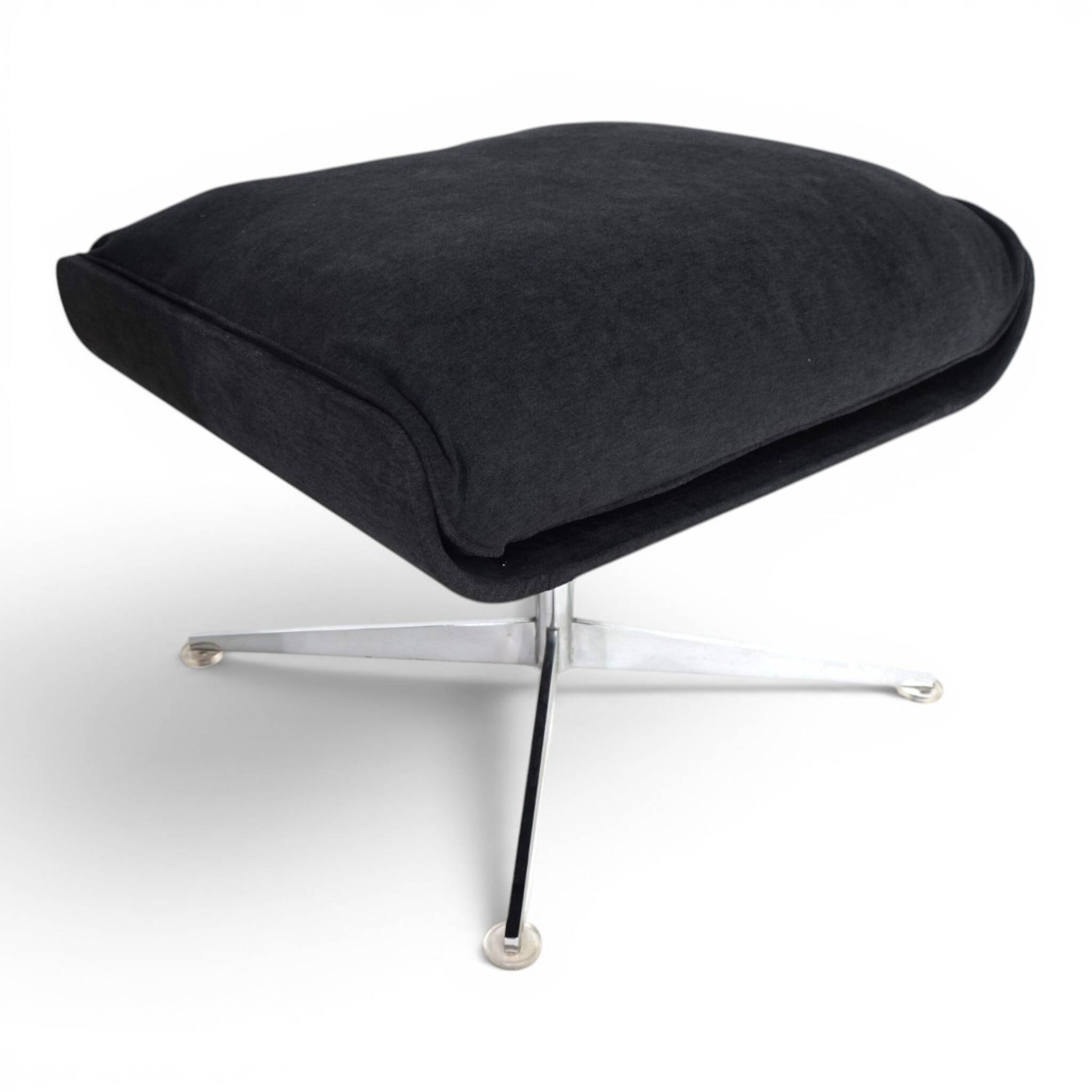 Kaufeld Siesta 62 lounge chair with ottoman by Jacques Brule, 1960
