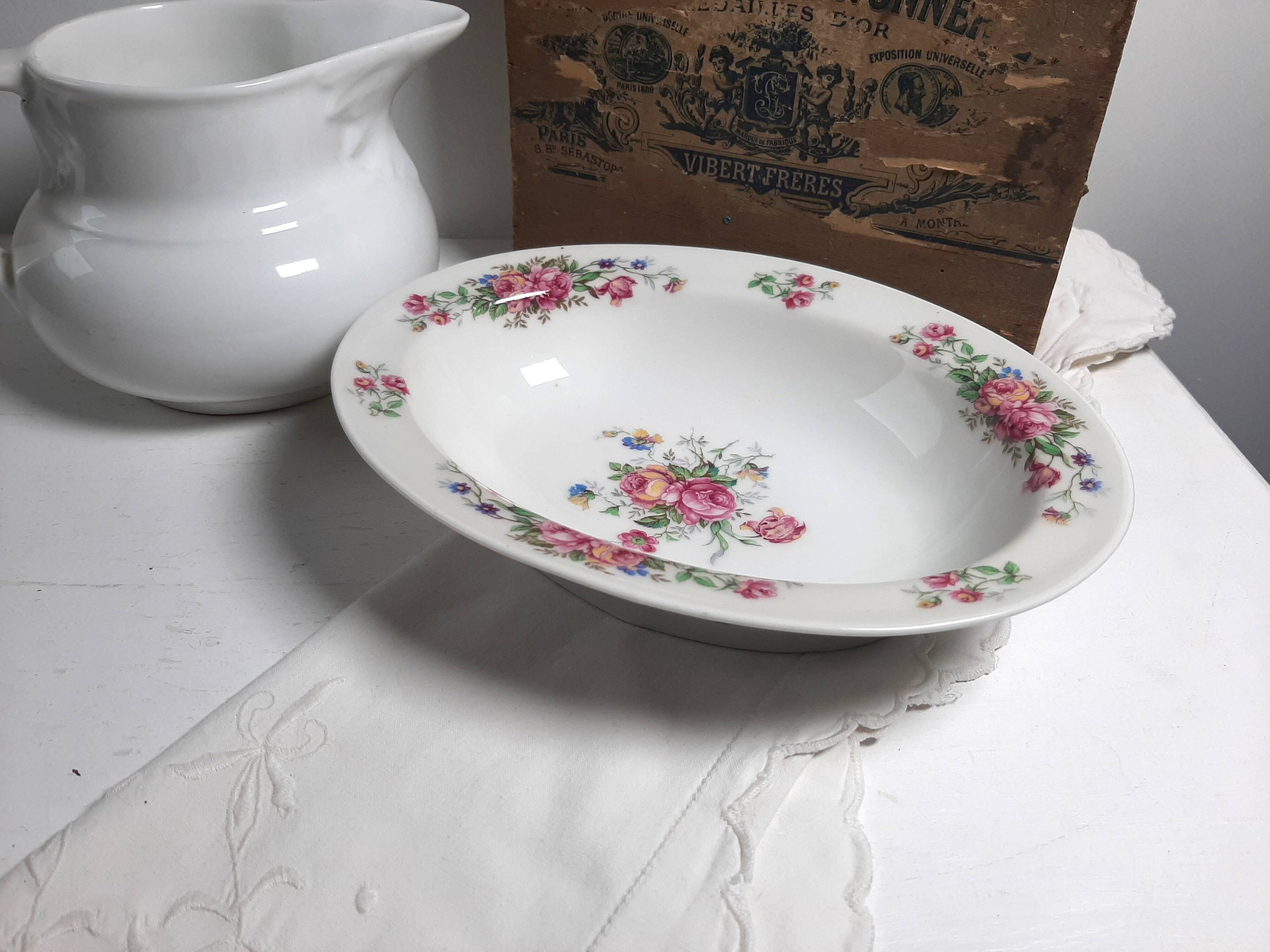 Shallow plate Théodore Haviland Limoges early 19th century