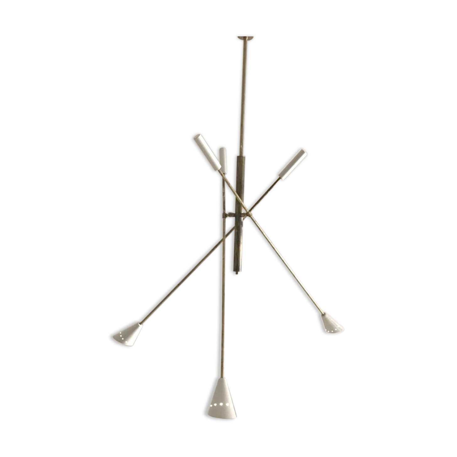 Vintage 3 arm chandelier