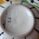 6 cups and saucers signed St Clement hand painted 1960