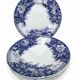 Dessert plates Sarreguemines model Jardinière 19th century
