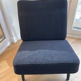 Fauteuil lounge Noir Domus Alf Svensson
