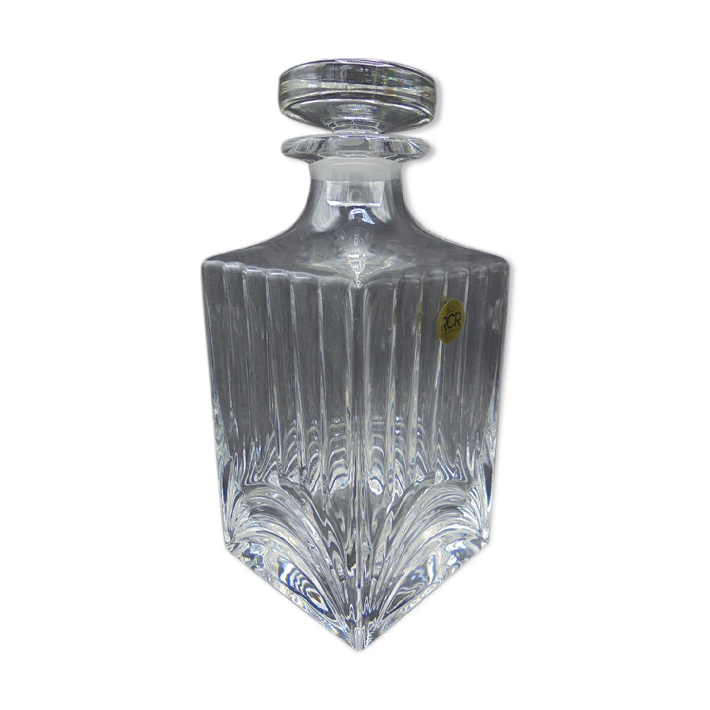 Crystal whisky carafe