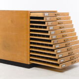 chest of drawers from eyeglasses shop, Germany, vintage, around 1960