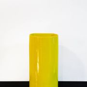 Yellow Ceramic Vase-portaombrelli from Gabbianelli, Italy, 1970s