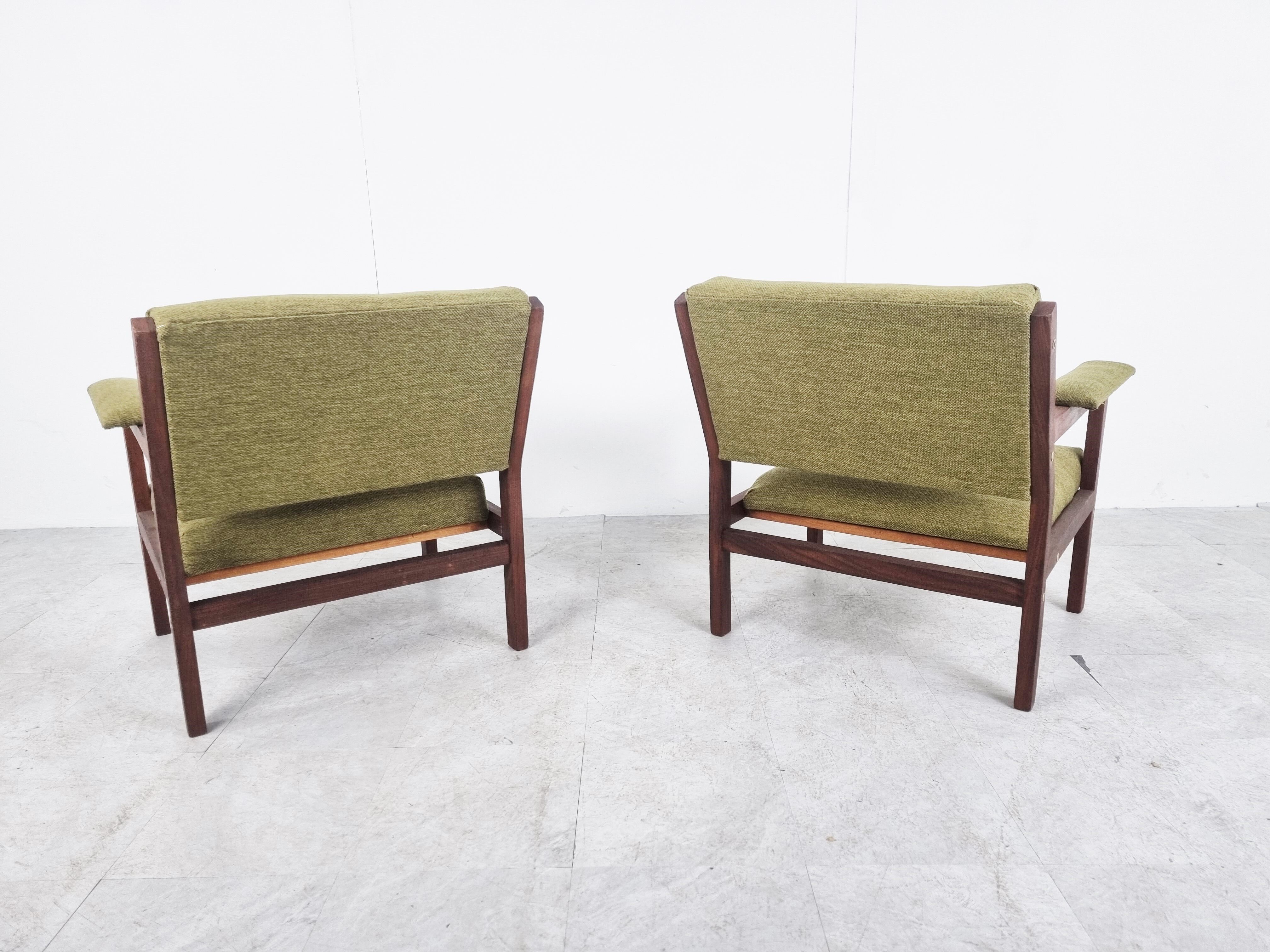 Pair of mid century armchairs by Pastoe, 1960s