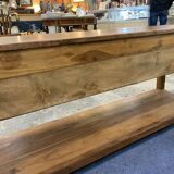 Wooden console with drawers