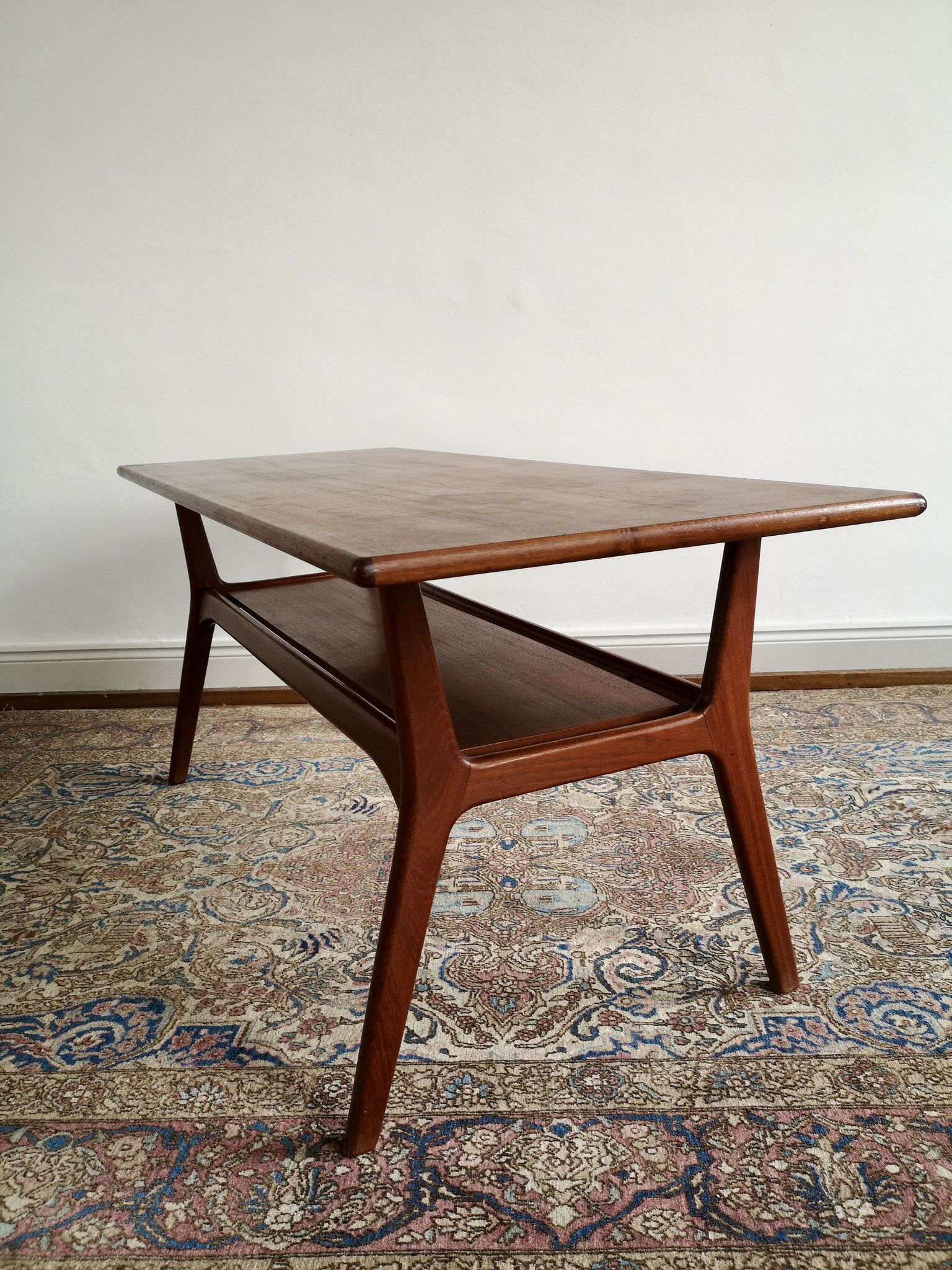 Table basse scandinave 60 en teck