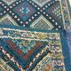 Blue carpet Kilim handmade 58x85cm