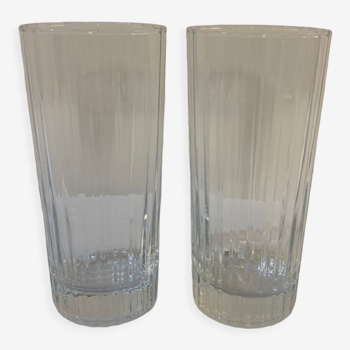 Set of 2 orangeade glasses