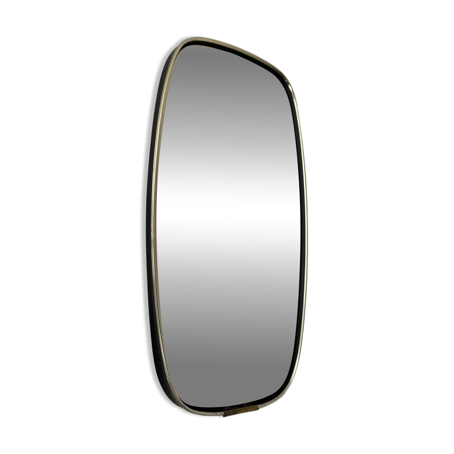 Miroir rétroviseur forme libre des années 60-70