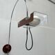Mid-Century Modern Italian Space Arc Spider Wall Lamp by Joe Colombo for Oluce, 1960s