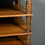 Revolving Walnut Bookcase, stamped G.Lancelin – 1900