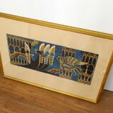 Lithograph Venezia signed J.Picart Le Doux 78cm x 57cm