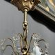 Antique crystal chandelier.