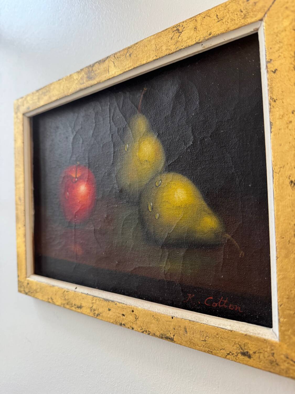 Still life painting K. Cotton