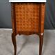 Commode sauteuse en marqueterie, style Transition Louis XV - Louis XVI – milieu XXe