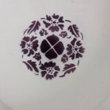 Digoin Sarreguemines dish purple