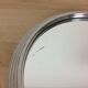 Miroir rond argenté 23 cm