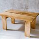 Solid oak coffee table, minimalist / contemporary design