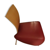 Fauteuil Bobo postmoderne en cuir par Dietmar Sharping