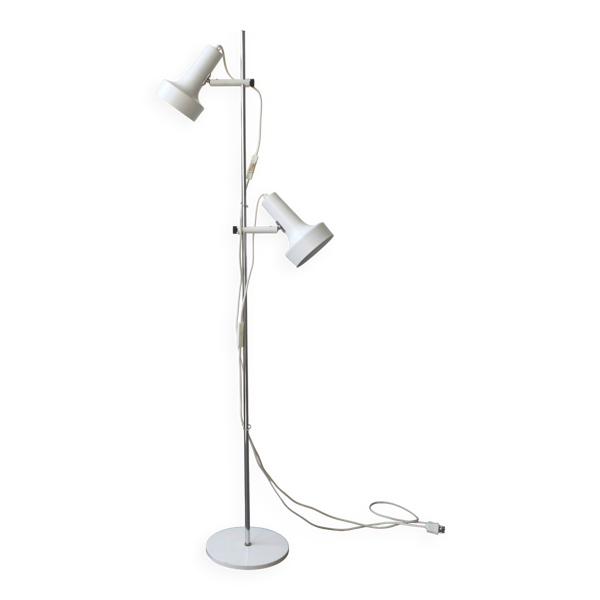Lampadaire 2 spots « Modèle 562 » par J. Junge, Danemark, 1970.