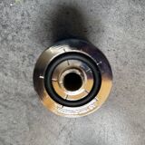 Stainless steel button for drawer or cabinet or shower wall.