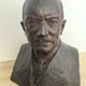 Patinated plaster bust of a man – studio work, around 1900