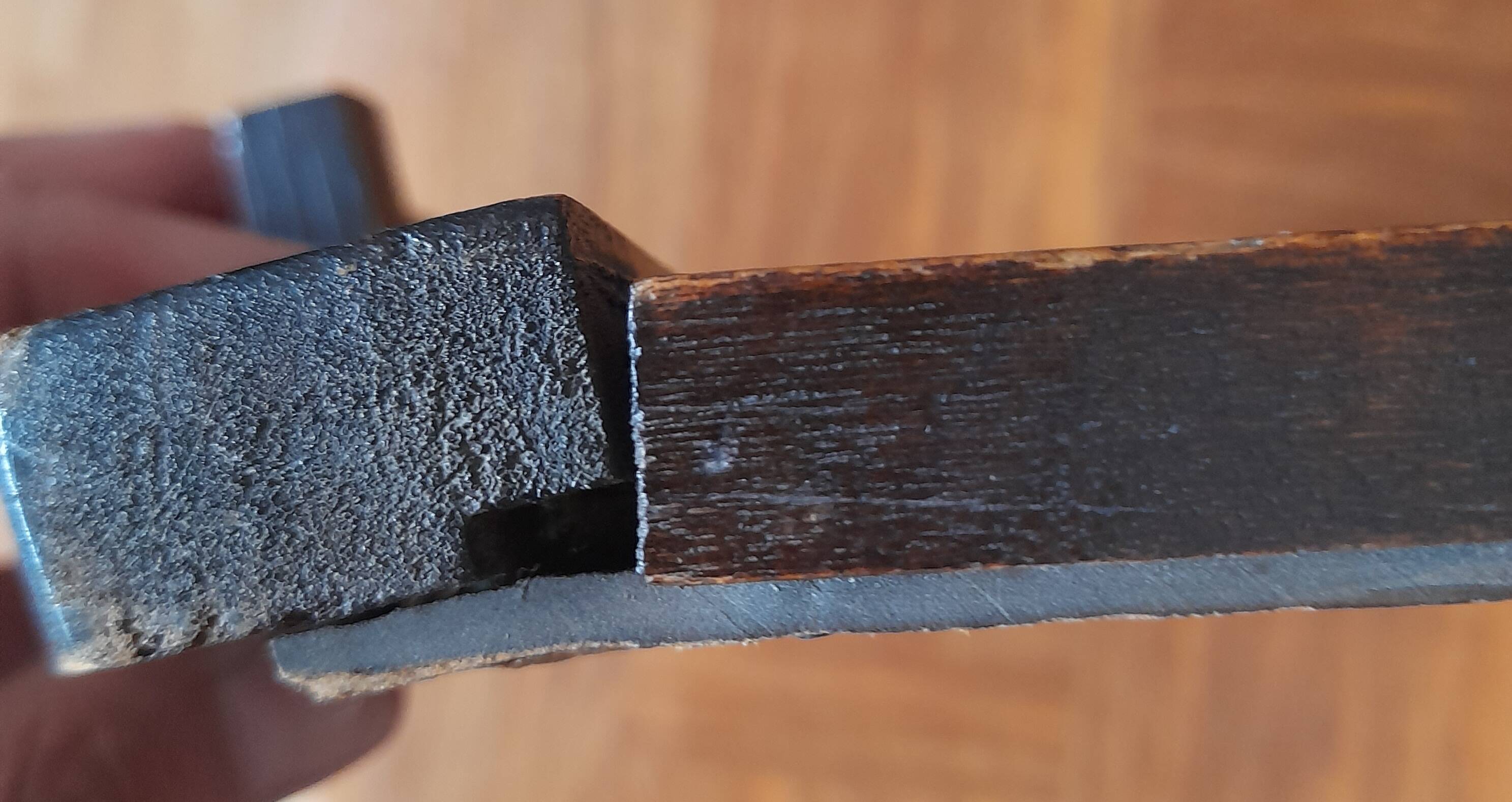 1930s tray, glass, painted wood