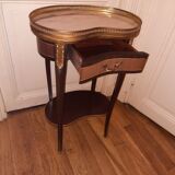 Salon table rognon marquetry