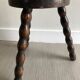 Wood tripod stool