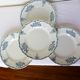4 ironstone dinner plates from St Amand