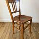 Trio de chaises bistrot Luterma années 50