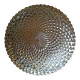 Smoked glass ceiling lamp