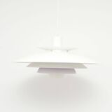 White Scandinavian Form Light lamp, 1970s