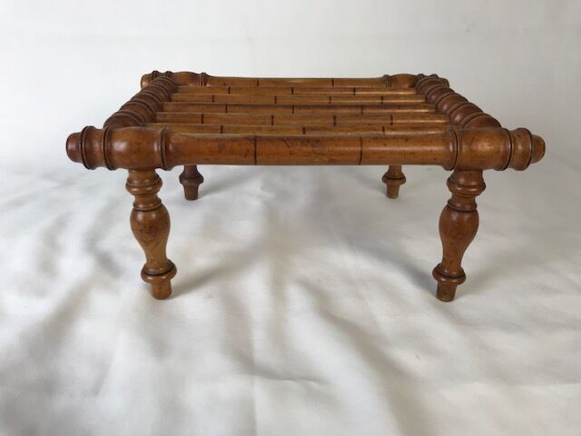 Bamboo open tabouret, 60' year