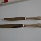 22 silver plated table and dessert knives by Cailar Bayard