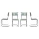 Chaises Bauhaus vintage de Robert Slezák, 1930, ensemble de 4