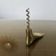 Carl Aubock, signed, necessary bar in gilded brass, Austria, 1950