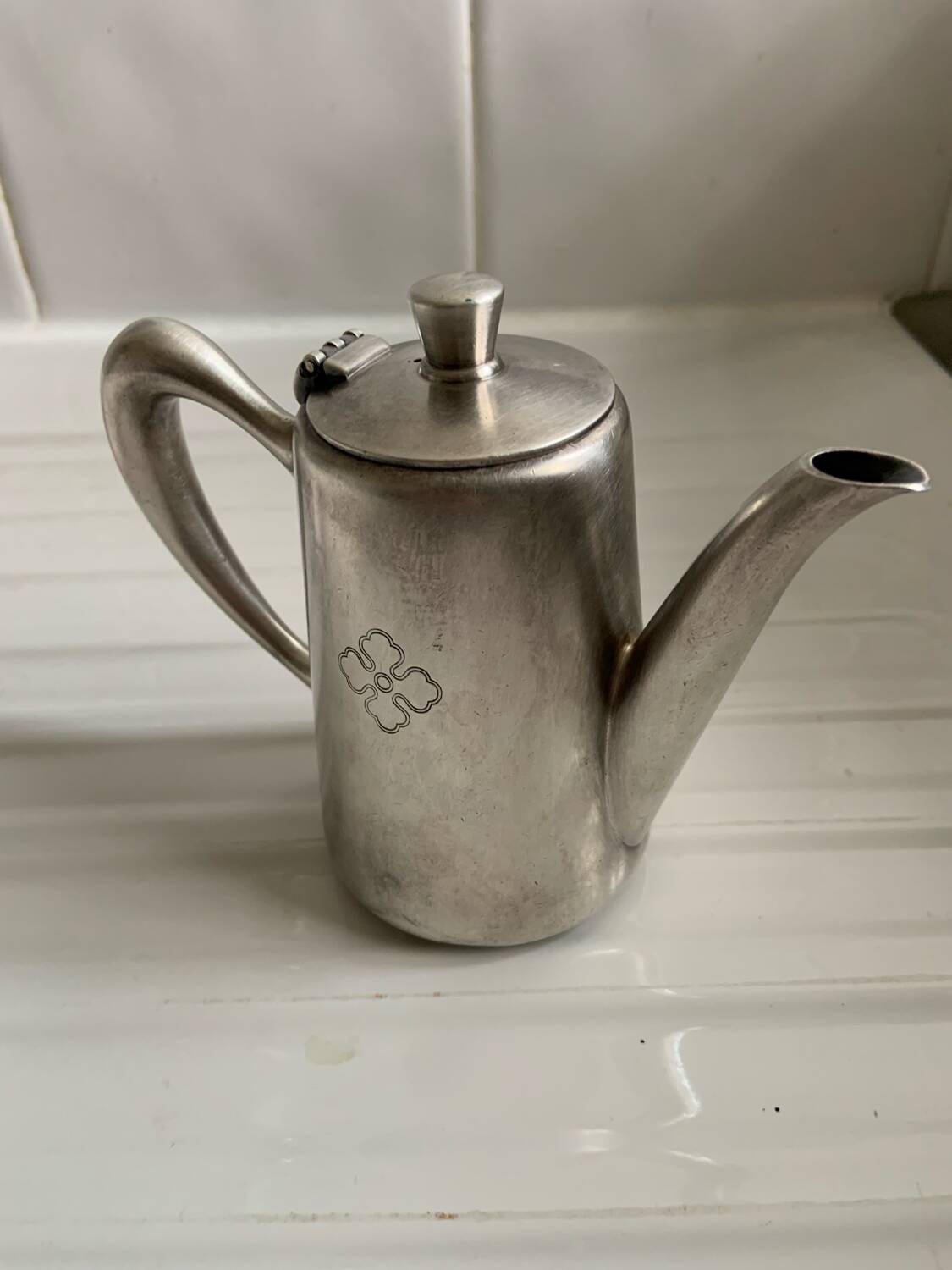 Coffee pot / milk jug Christofle hotel - silver-plated metal - 30cl