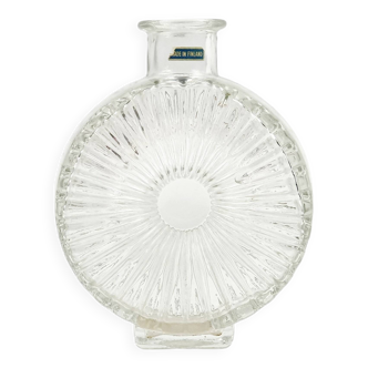 Vase Aurinkopullo (Tournesol) Mid-Century en Verre par Helena Tynell pour Riihimäki Lasi, Finlande, 1960s